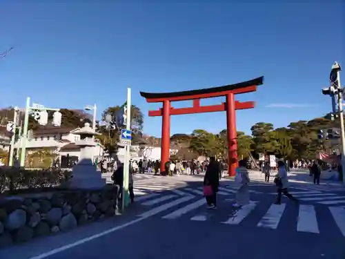 鶴岡八幡宮の鳥居