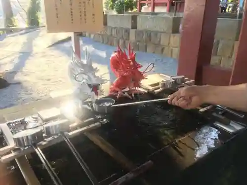 伊豆山神社の手水舎