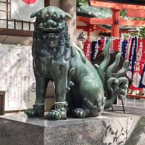 高津宮の狛犬