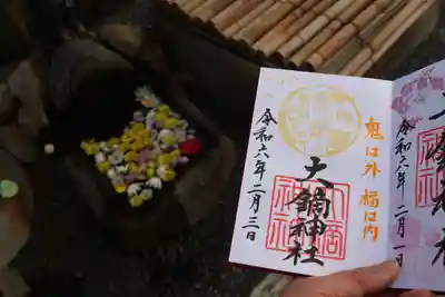 大鏑神社の手水舎