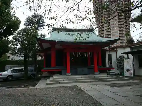 麻布氷川神社の本殿・本堂