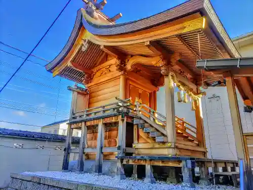 深田山神社の本殿・本堂