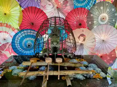 若宮神明社の手水舎