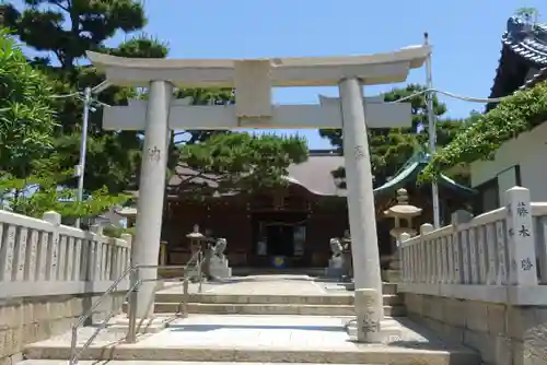 舞子六神社の鳥居