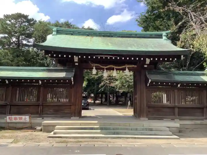 真清田神社の山門・神門
