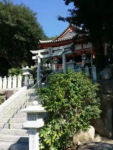 潮海寺の鳥居