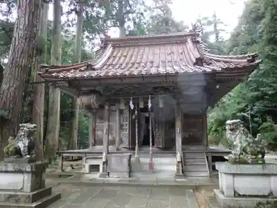 栗溪神社の本殿・本堂