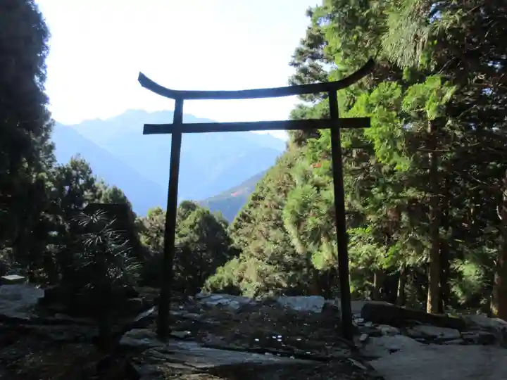 横峰寺奥の院 星ケ森(愛媛県)