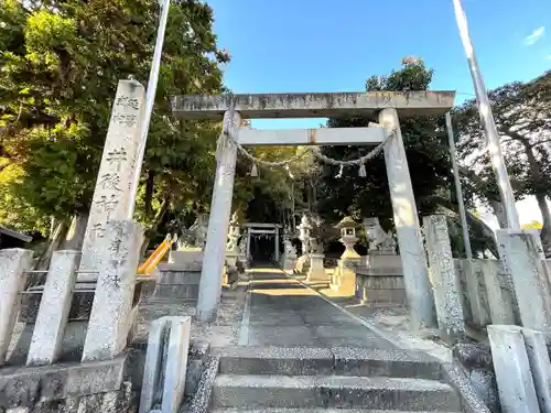 井後神社の鳥居