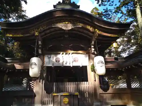 田村神社の本殿・本堂