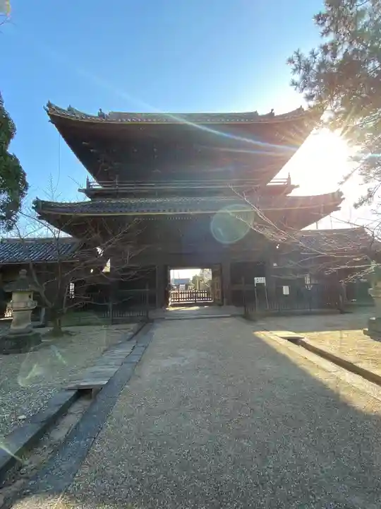 大樹寺(松安院大樹寺)の山門・神門