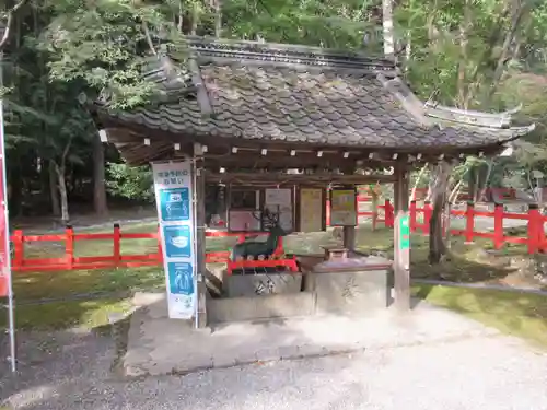 大原野神社の手水舎