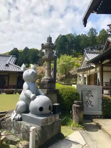 三室戸寺の狛犬