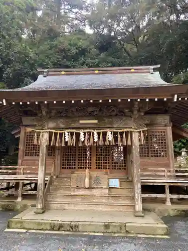 美奈宜神社の本殿