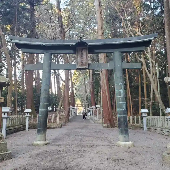 田村神社の鳥居