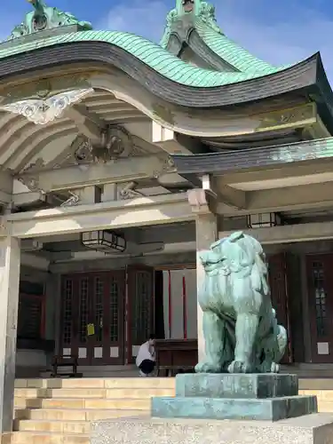 豊國神社の狛犬