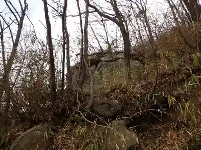 鐸比古鐸比賣神社旧社地の自然