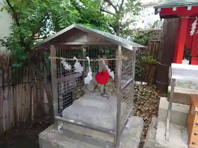 東林間神社の狛犬