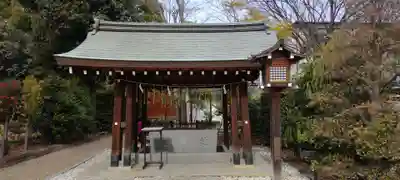 辛國神社の手水舎