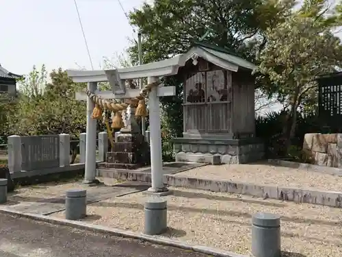 東山秋葉社の鳥居