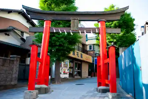 鳩ヶ谷氷川神社の鳥居