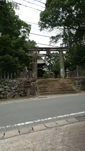 伊倉北八幡宮の鳥居