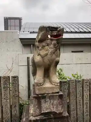 徳島眉山天神社の狛犬