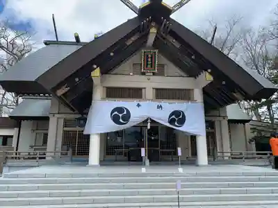 帯廣神社の本殿・本堂