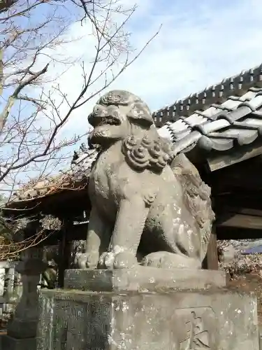 境香取神社の狛犬