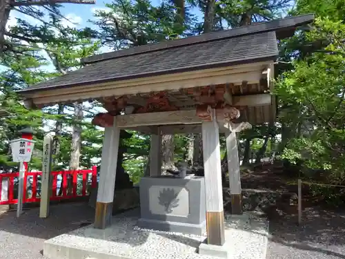 冨士山小御嶽神社の手水舎