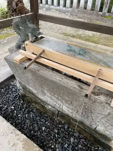 手力雄神社の手水