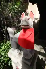 茶ノ木神社の狛犬