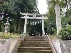 鳩峯八幡神社の鳥居