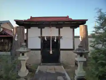 柿塚神社の本殿・本堂