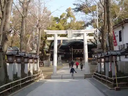 石切劔箭神社の鳥居