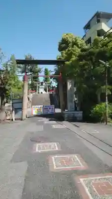 阿部野神社の鳥居
