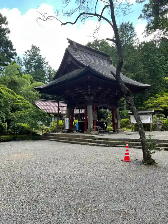 北口本宮冨士浅間神社の手水舎