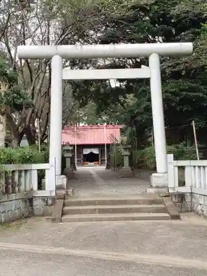 宇都母知神社の鳥居