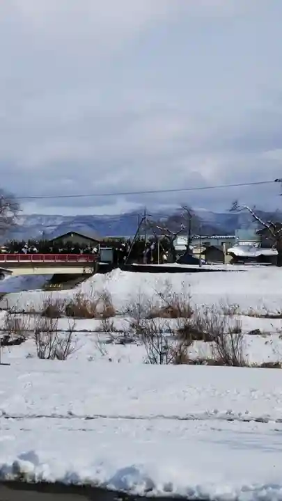 伊佐須美神社の周辺