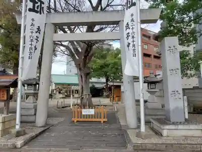 神明社(赤塚神明社)の鳥居