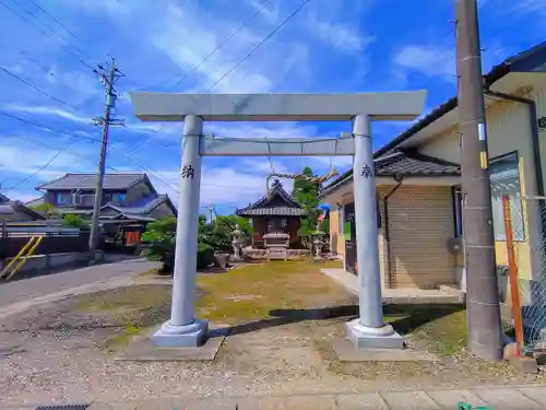 天神社（杉山）の鳥居