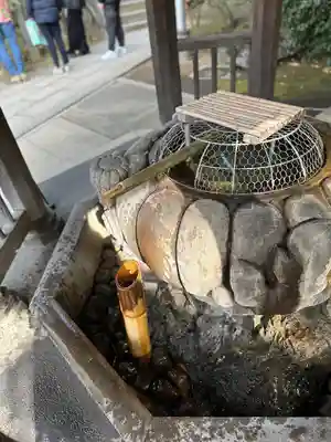 五條天神社の手水舎