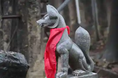 晴門田神社の狛犬