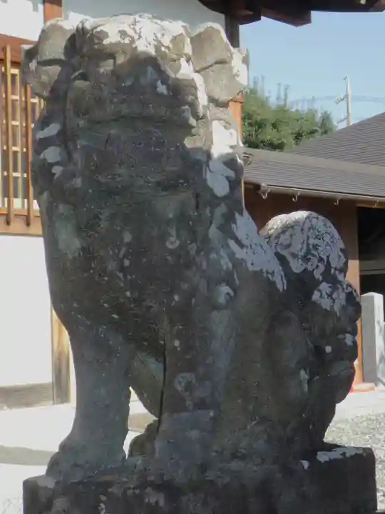 味鋺神社の狛犬