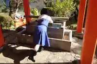 熊野那智大社の手水舎