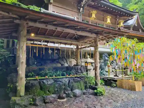 貴船神社の手水舎