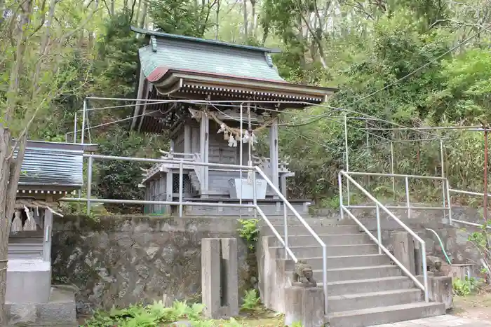 藤原比古神社の本殿