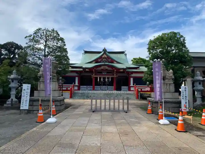 潮田神社の本殿・本堂