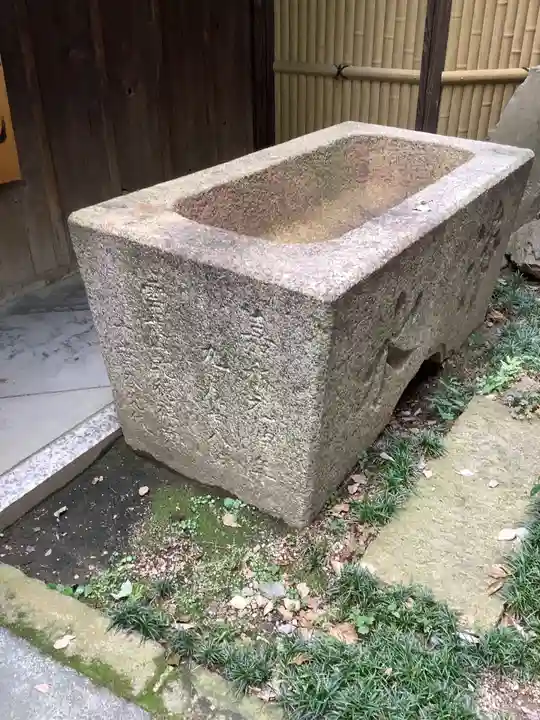 乾徳寺の手水舎