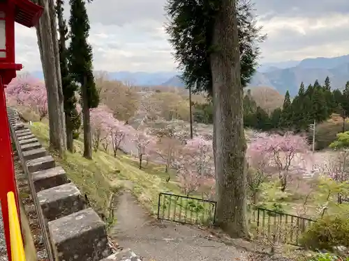 中之嶽神社の景色